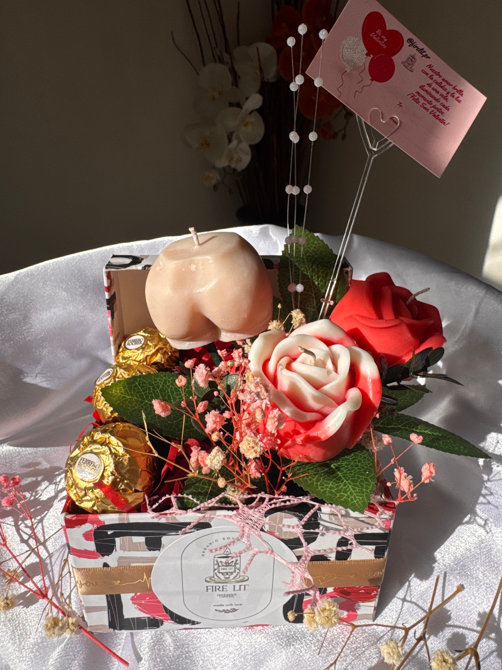 Arreglos florales de Vela