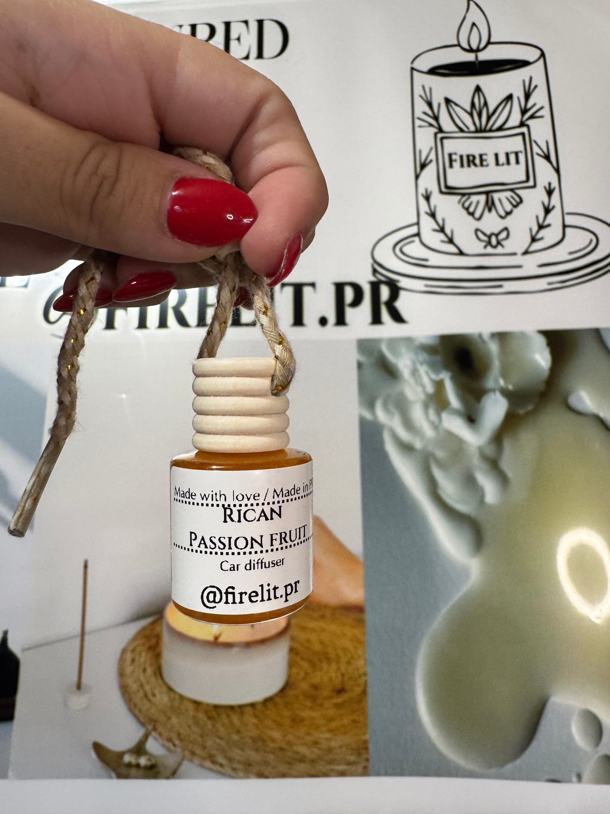 Rican Passion Fruit(Parcha)- Car Diffuser