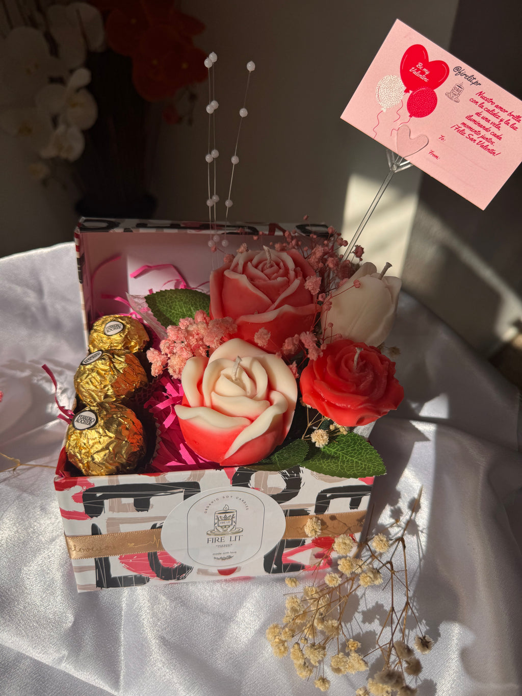 Arreglos florales de Vela