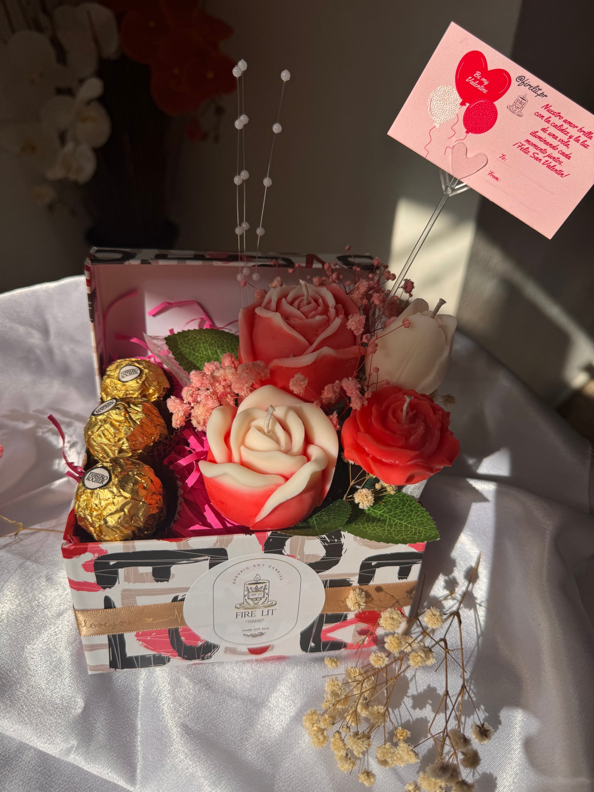 Arreglos florales de Vela