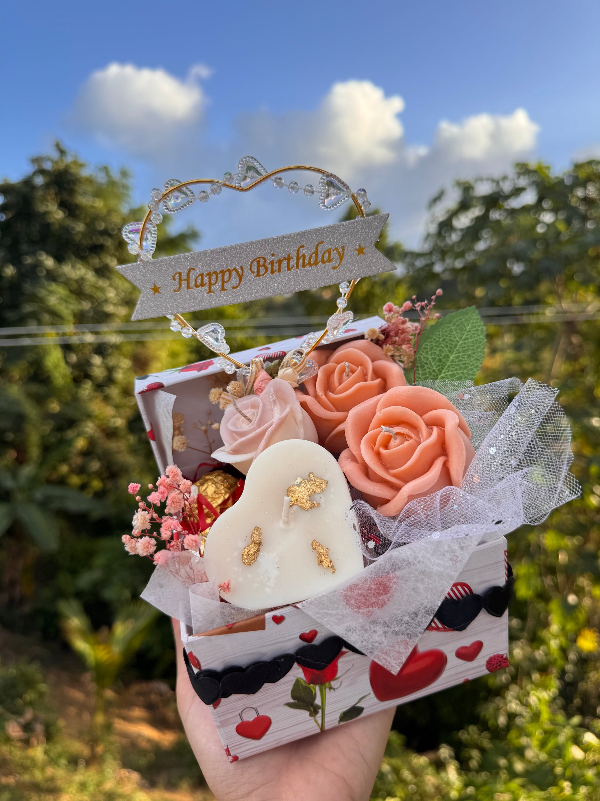 Arreglos florales de Vela