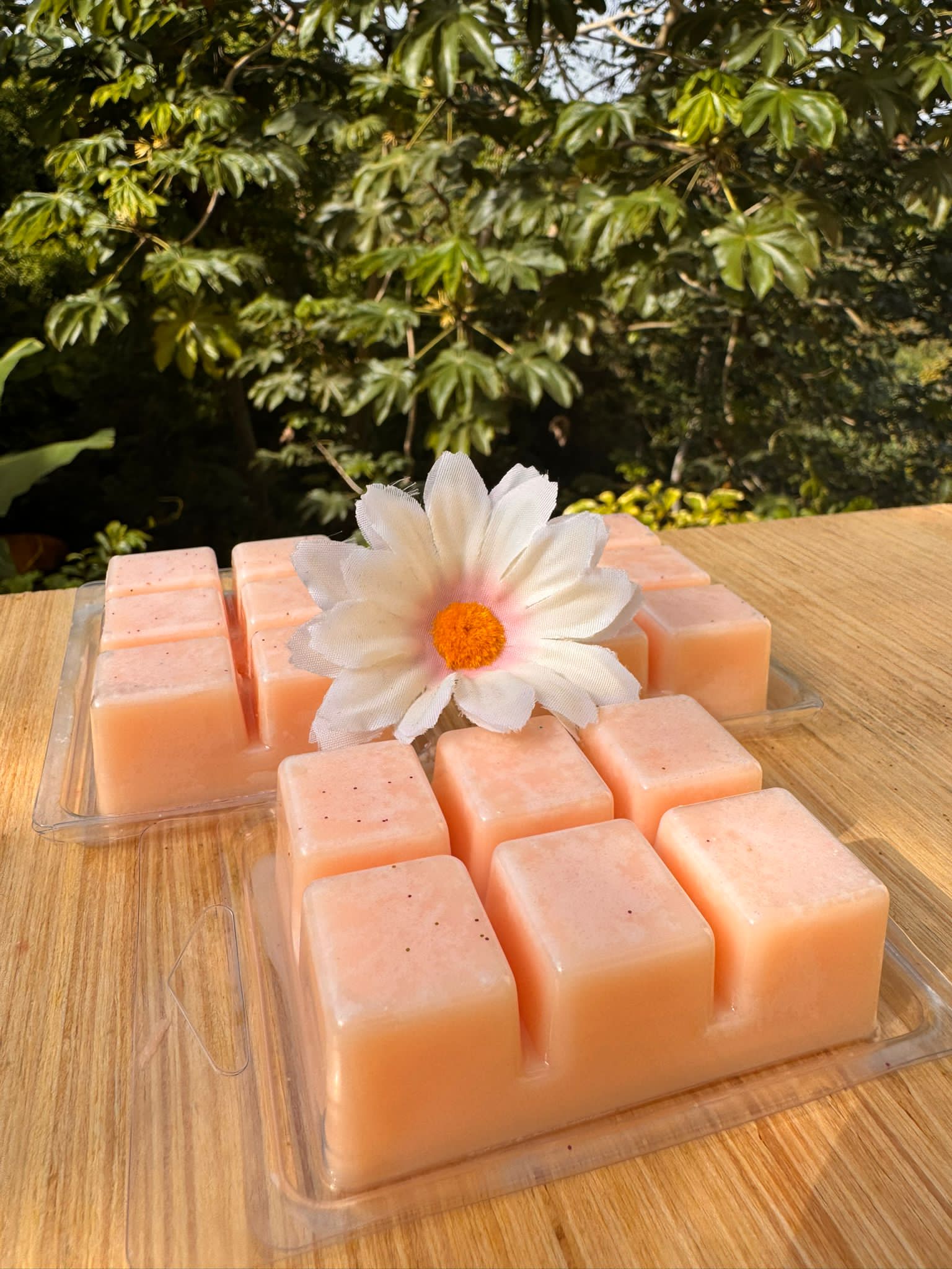 Batido de azúcar de vainilla - cera derretida