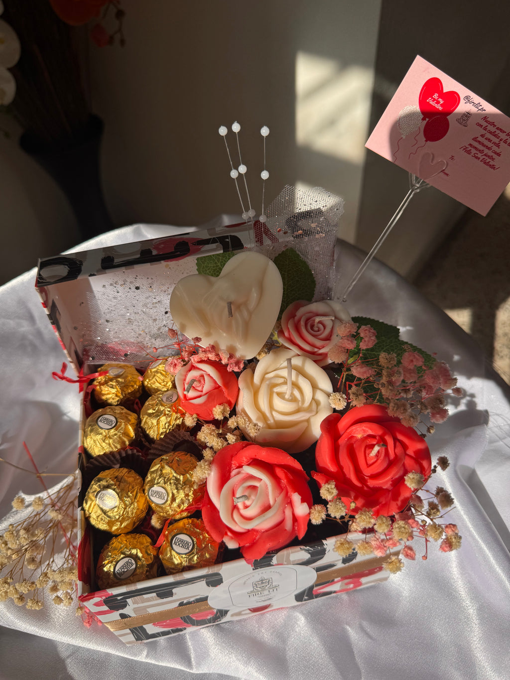 Arreglos florales de Vela