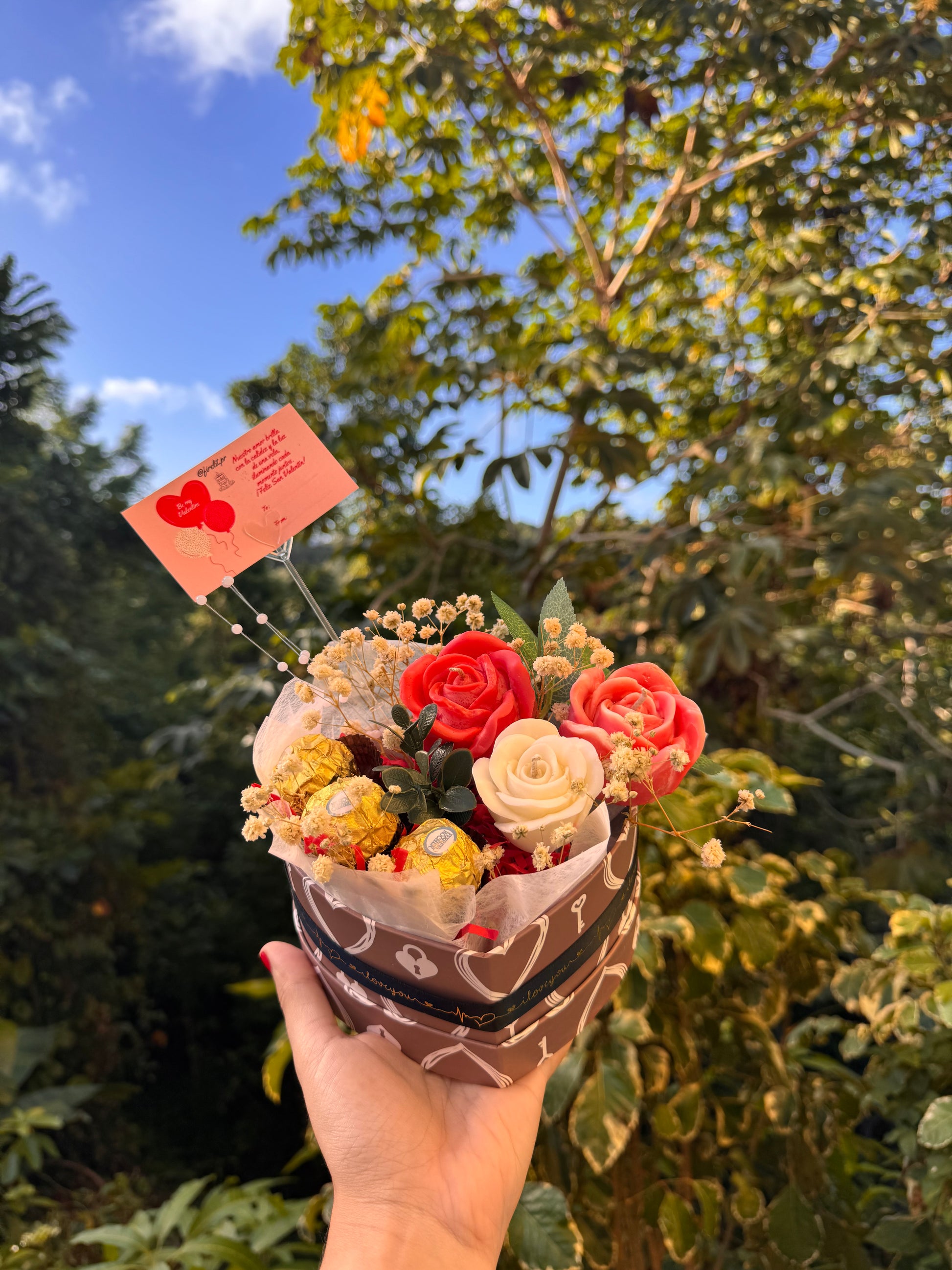 Arreglos florales de Vela