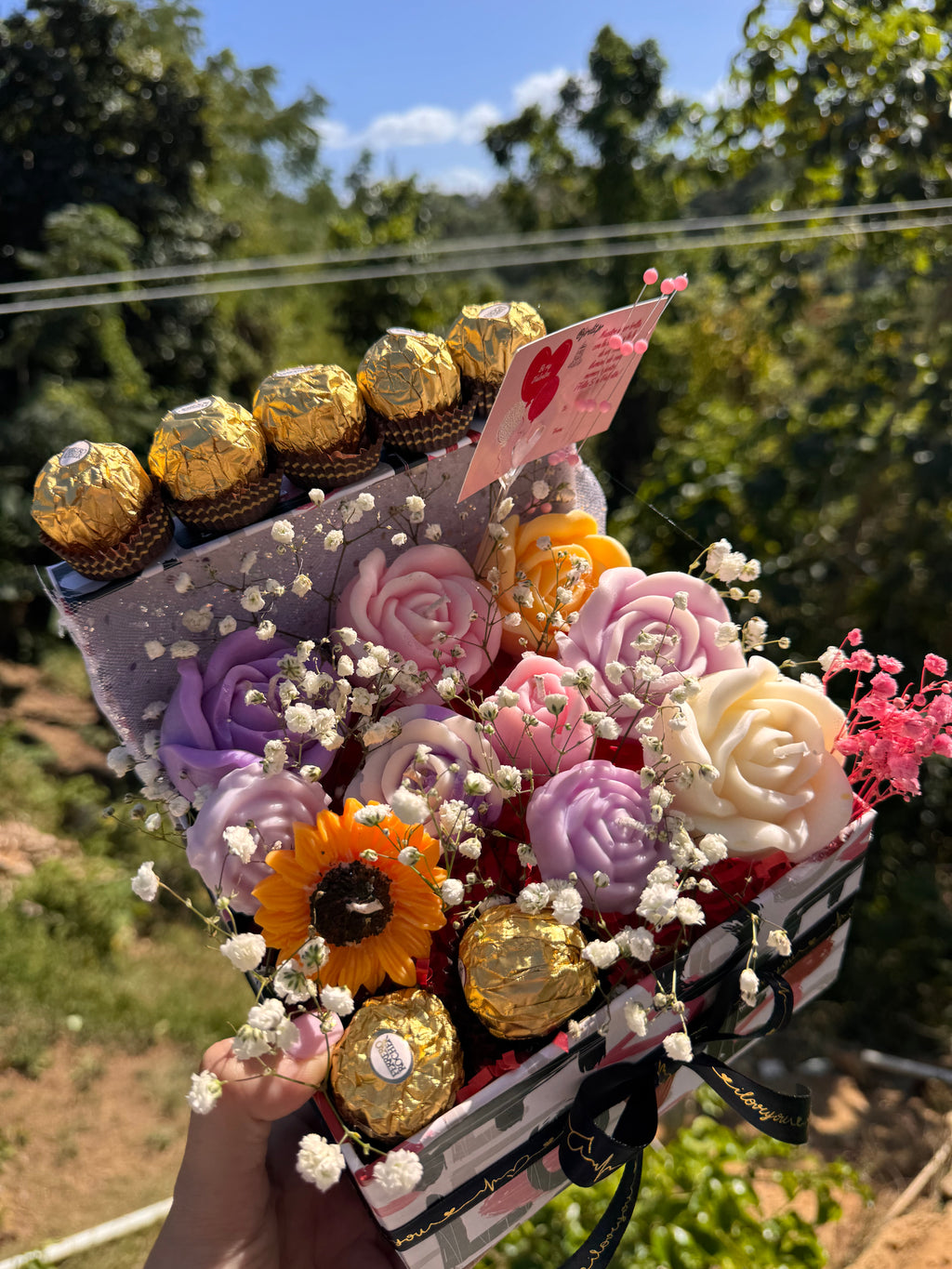 Arreglos florales de Vela